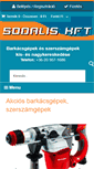 Mobile Screenshot of barkacsgep.co.hu